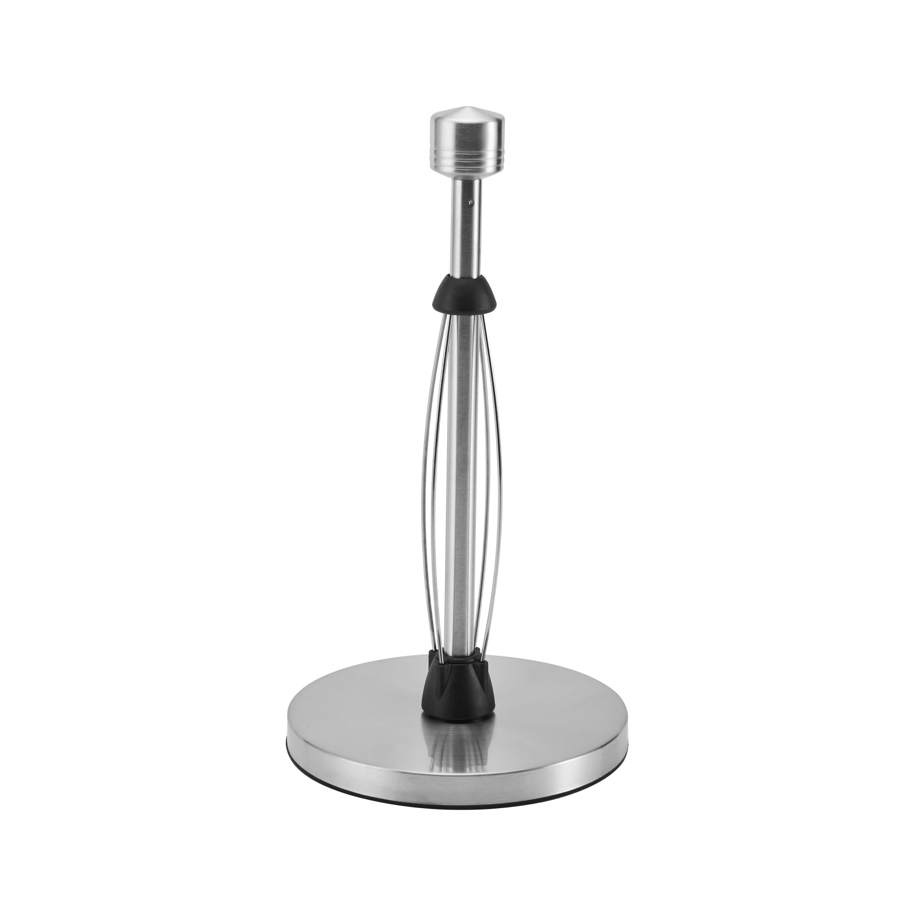 Kamenstein Hexagon Base Perfect Tear, Stainless Steel Countertop Paper  Towel Holder, One Handed Pull, No Unraveling, Weighted Base Prevents  Tipping