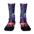 thumbnail image 1 of Kamentoy Unisex Mid-Calf Socks with Halloween Print Socks Breathable Stretch Socks Comfortable Ribbed Cuff Socks for Men and Women, 1 of 6