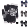 thumbnail image 1 of Kamentoy Winter Gloves - Women's Winter Gloves, Warm Touchscreen gloves Women Men, Knit gloves for Cold Weather, 1 of 4