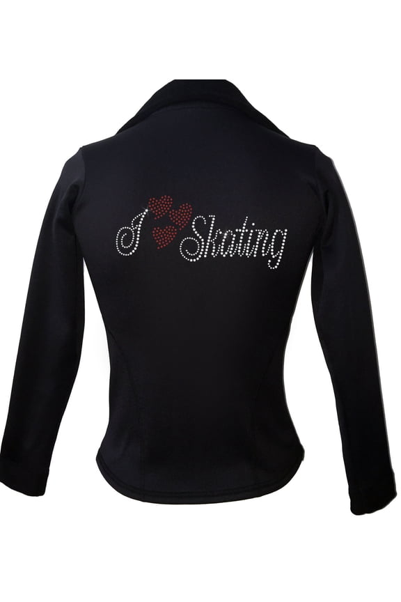 Kami-So Polartec Ice Skating Jacket - I Love Skating 2