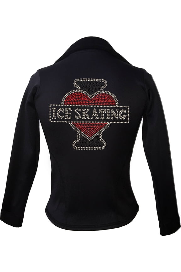 Kami-So Polartec Ice Skating Jacket - I Love Skating 4