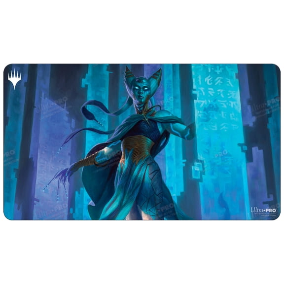 Kamigawa Neon Dynasty Tamiyo, Compleated Sage Standard Gaming Playmat for Magic: The Gathering