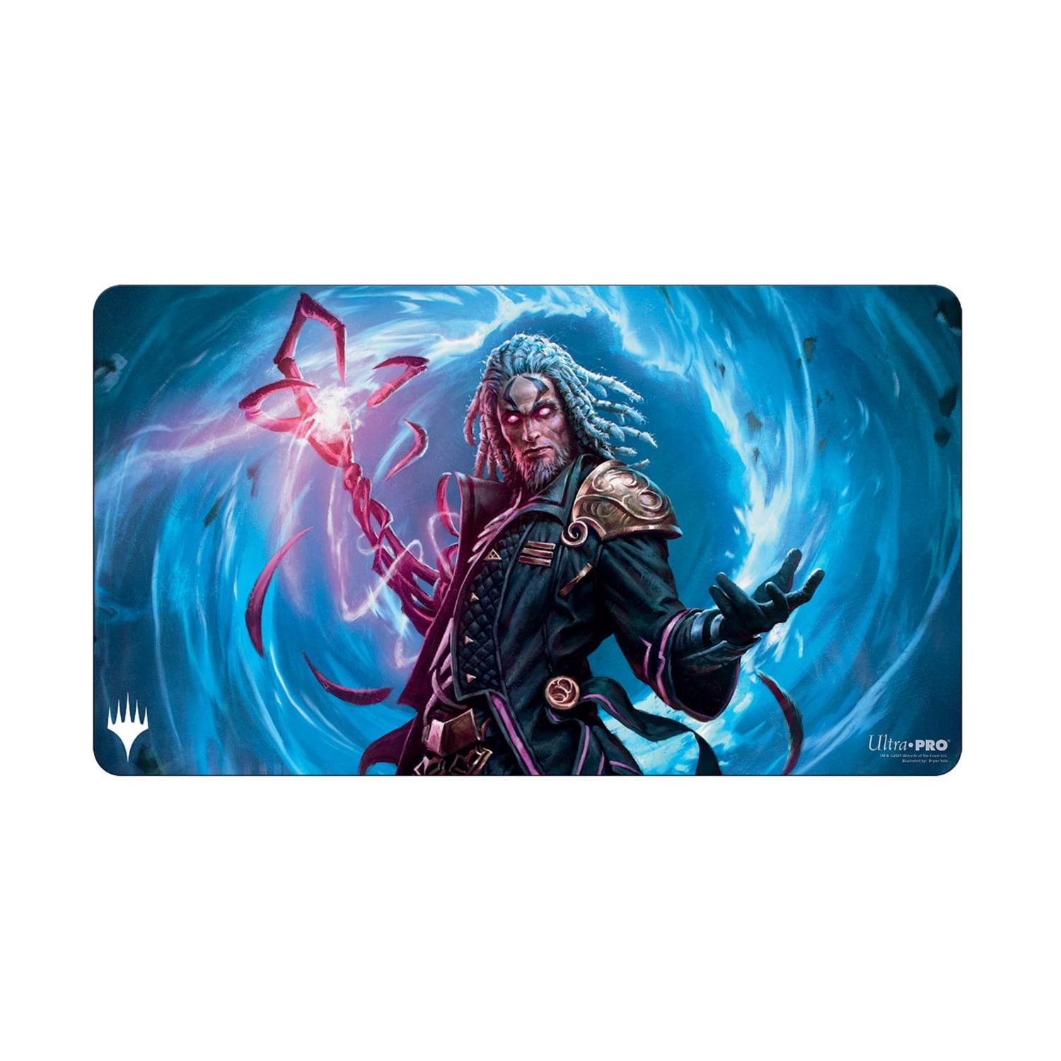 Kamigawa Neon Dynasty Tezzeret, Betrayer of Flesh Standard Gaming Playmat for Magic: The Gathering