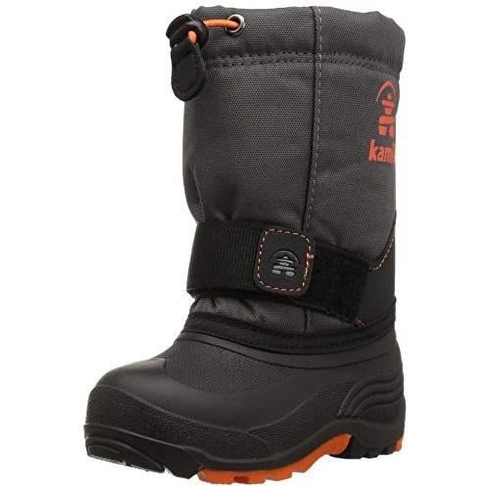 Kamik Wren Lo Toddler Boots - Waterproof Winter Boots For Boys & Girls, Easy On/Off, Warm & Durable