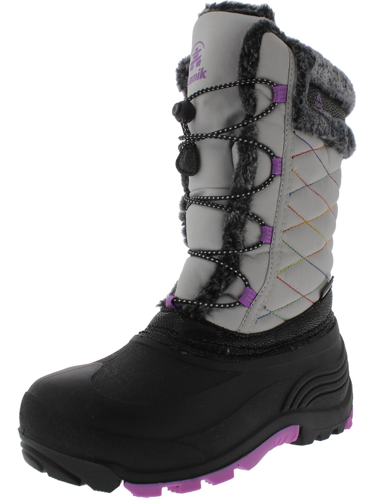 Kamik Girls Star 2 Faux Fur Big Kid Winter & Snow Boots