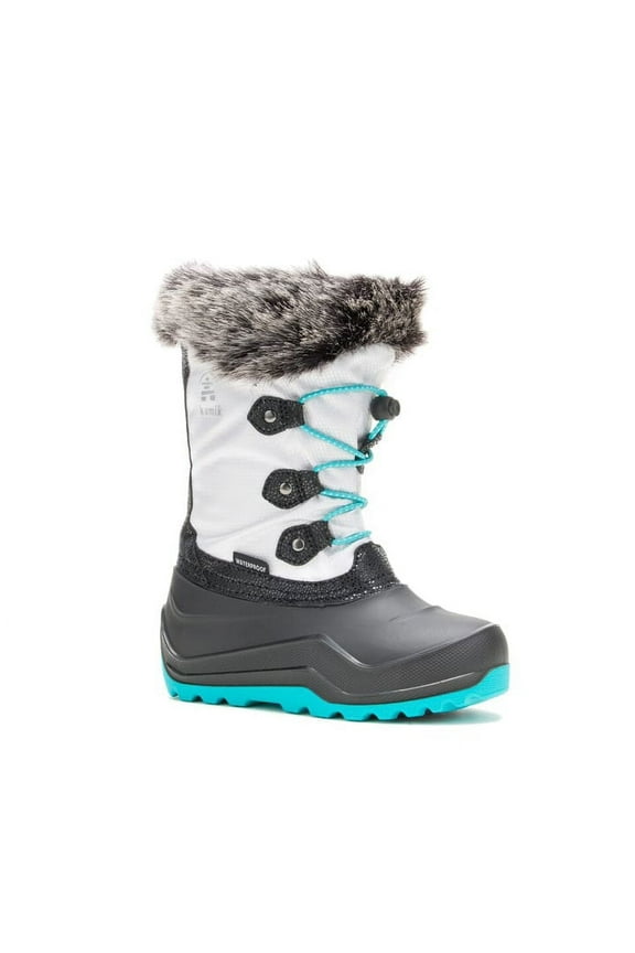 Girls' The Powdery 3 Winter Boot White - NF4421-WHT WHITE
