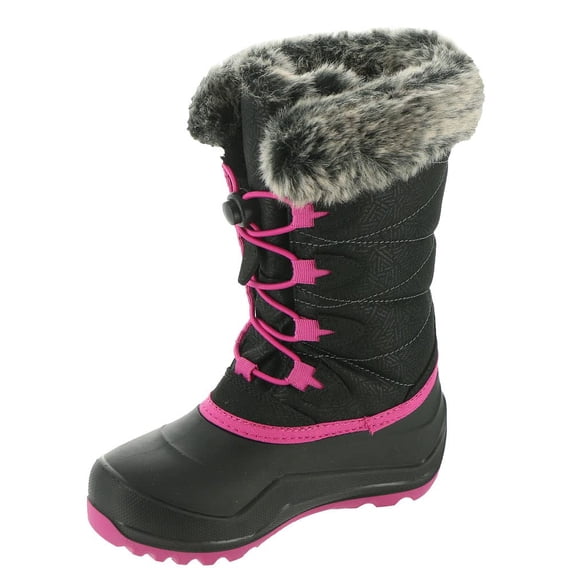 Kamik Girls' The Snowgypsy 4 Winter Boot Black/Rose - NF8998-BRO