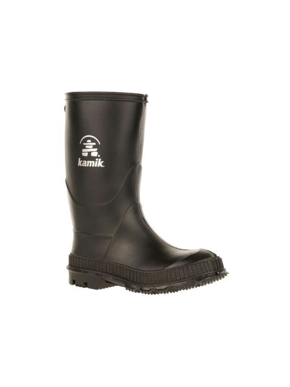 Unisex Kids' Stomp Rain Boot Black - EK4149-BKA