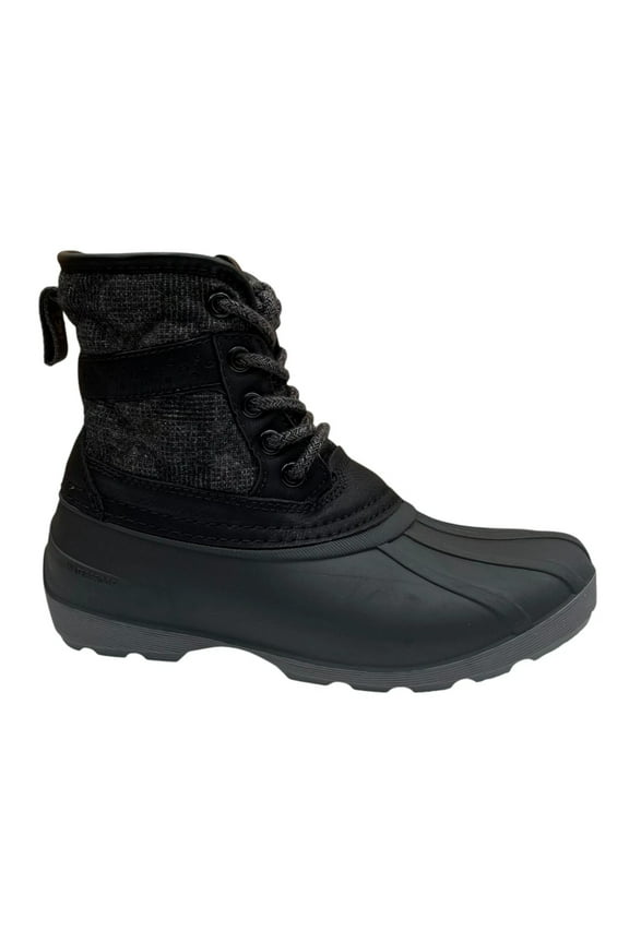 Little Girls Mid-Calf Vegan Boots Size 12 Black Waterproof Insulated Shoes