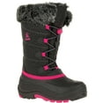 thumbnail image 1 of Kamik Little Girls' The Snowgypsy 3 Winter Boot Black/Rose - NF4139S-BRO, 1 of 5