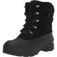 thumbnail image 1 of Kamik Men's Fargo Boot Black Waterproof Lace Up Winter Snow Boots (BLACK, 10), 1 of 7