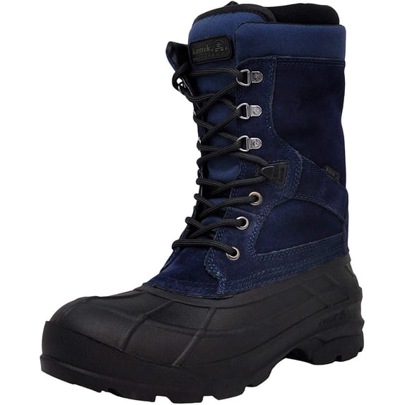 Kamik Men's Nationplus Boot, Navy 9.5 M US