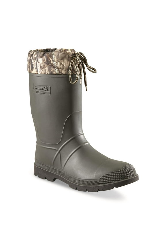 Men's Sportsman Insulated Rubber Boots Camo 7D (Medium)