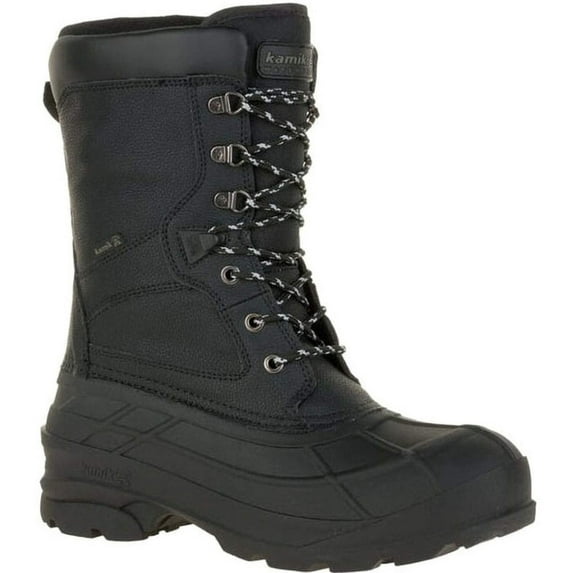 Kamik Men's The Nation Pro W Winter Boot Black - WK0606-BK2 BLACK