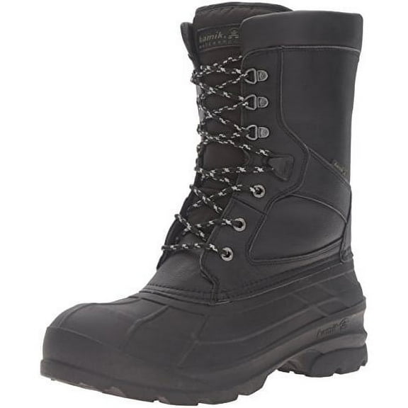 Kamik Men's The Nation Pro Winter Boot Black - WK0586-BK2 BLACK