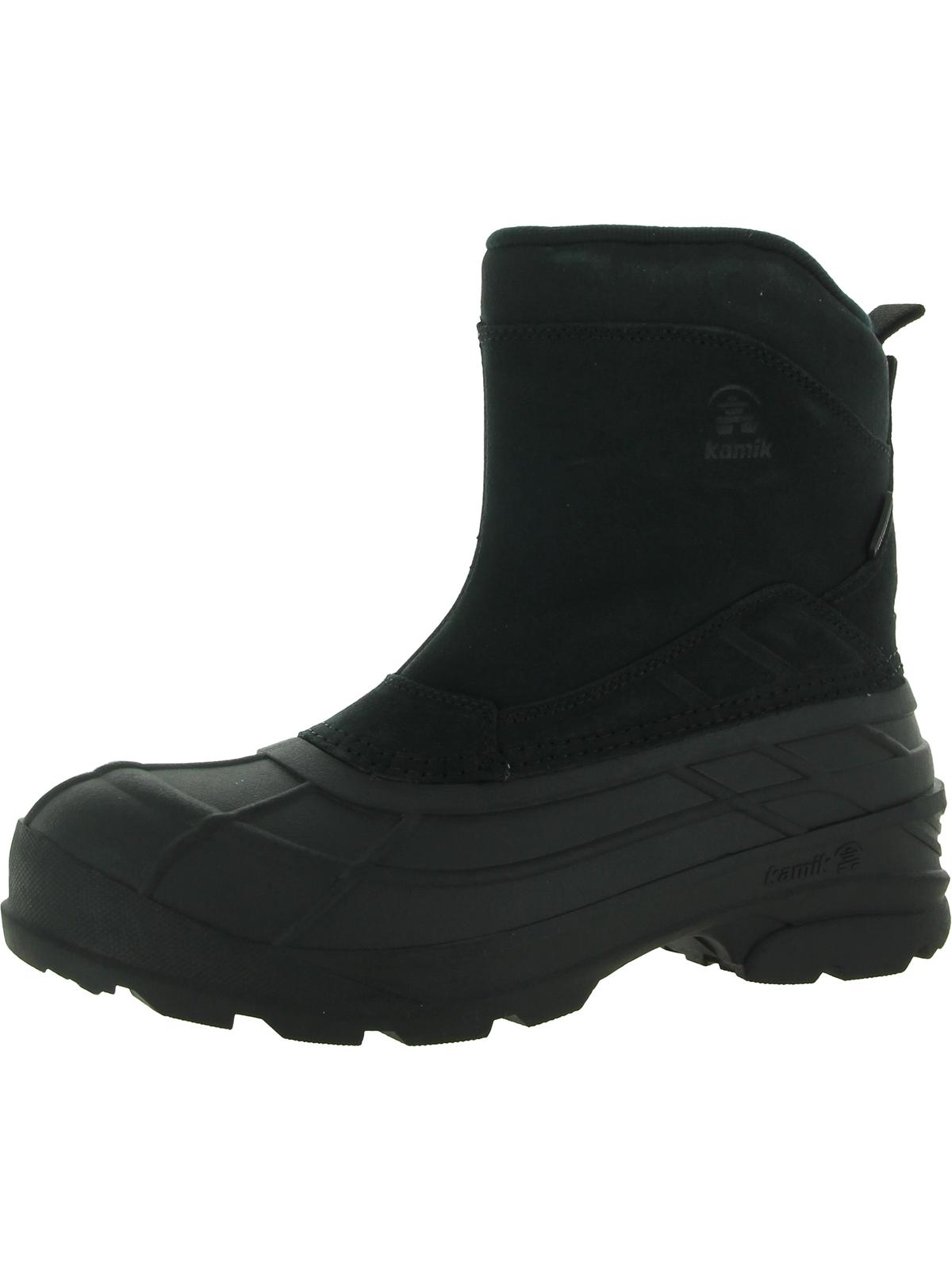 Kamik Mens Champlain Leather Cold Weather Winter & Snow Boots