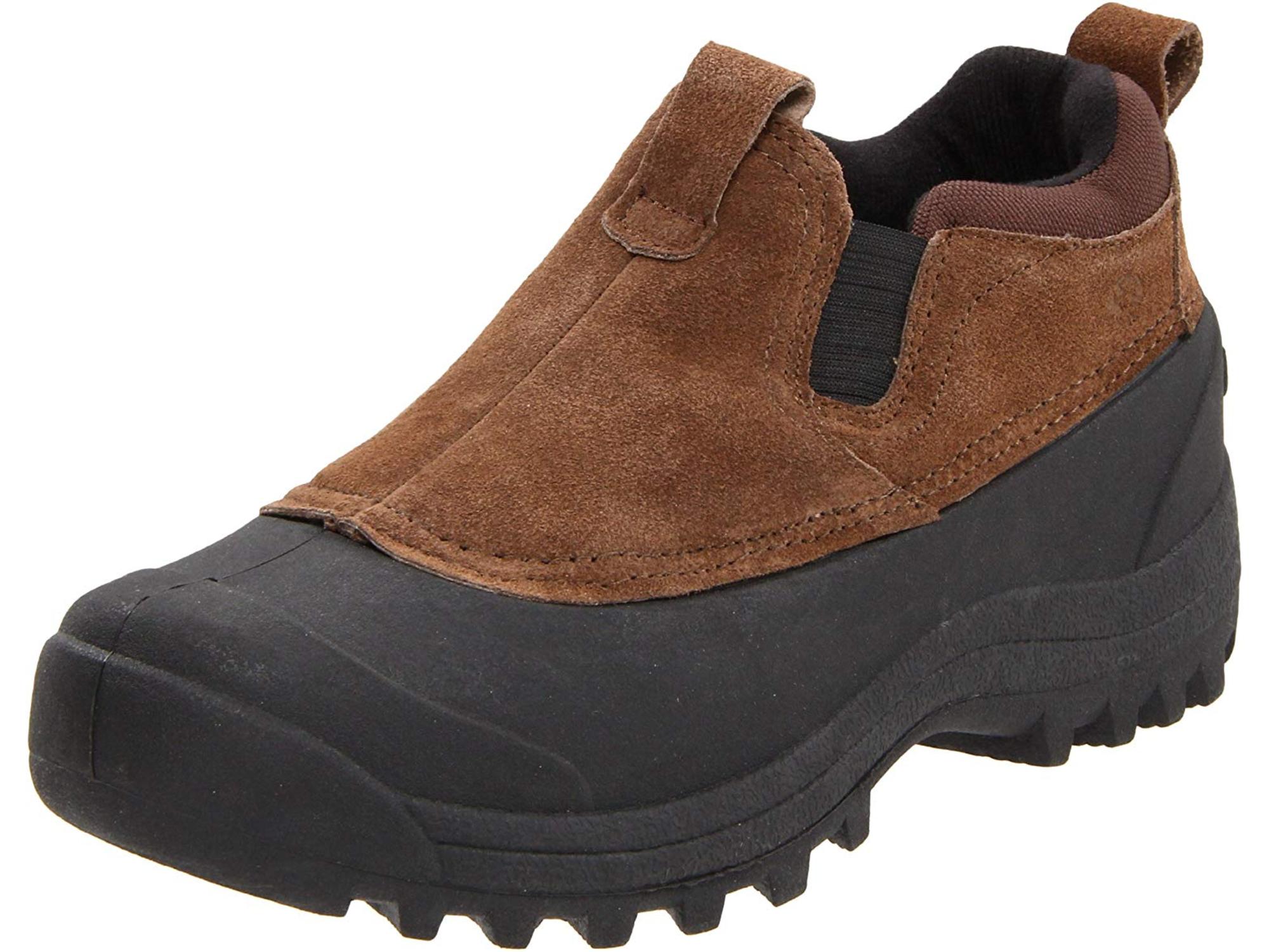 Dawson Polar Mens 9 Chocolate Brown Suede Rubber Slip On Winter Boots 911223M204 Northside Dawson Polar Men Size 10 Chocolate Suede Insulated  main image 3