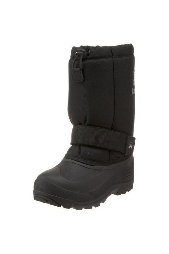 Rocket Cold Weather Boot Black 9 M US Toddler Waterproof Snow Boot
