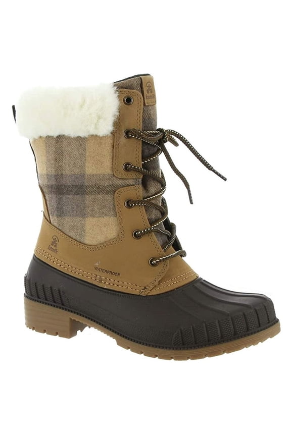 Kamik Sienna Cuff Womens Boot 10 Tan