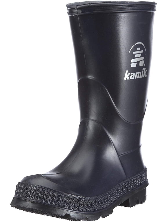 Stomp Rain Boot (Toddler/Little Kid/Big Kid) NAVY/BLACK