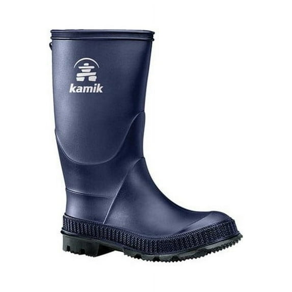 Kamik Stomp Toddler Waterproof Rain Boots Color: Navy Size: 8 T