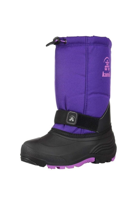 Kamik Unisex Rocket Cold Weather Boot, Kids, Purple Orchid, 2 M US