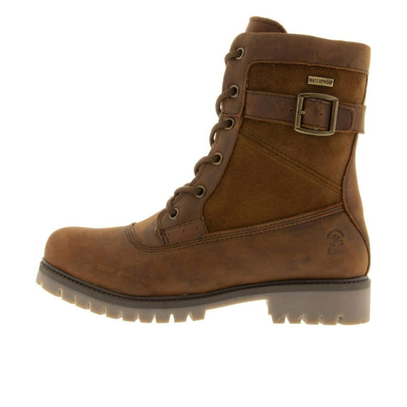 Kamik WK2046-CGN Rogue Mid Womens Boots Cognac 9M