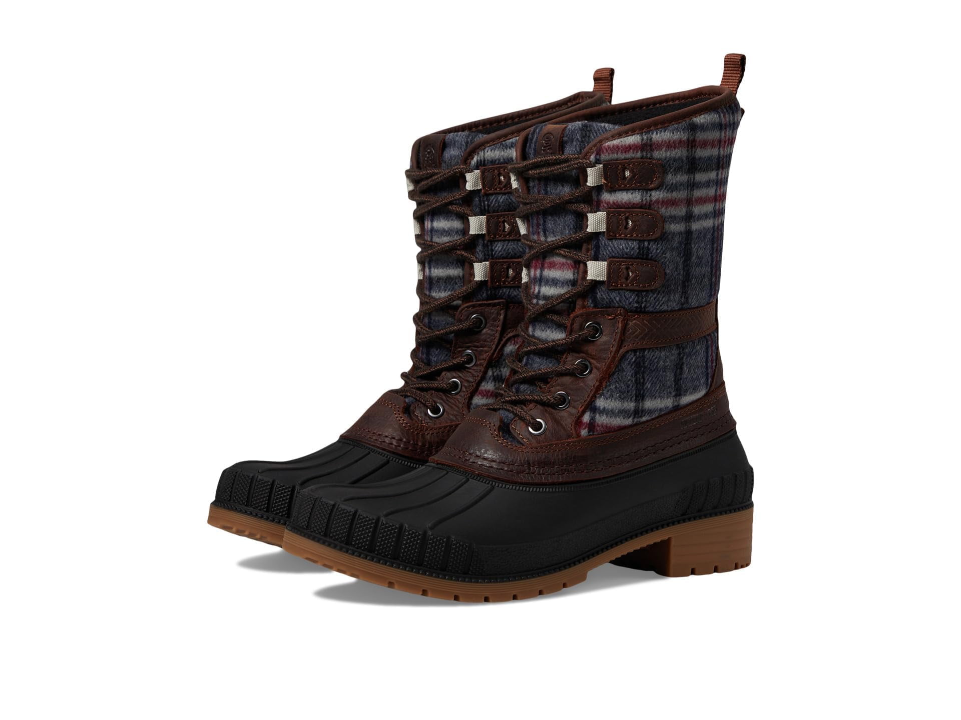 Kamik Dark Brown and Black Snow Boots Kamik Mens Sz 9 Nation Plus Winter Boots Insulated -40F  main image 3