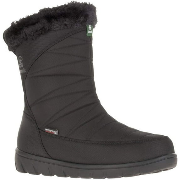Kamik Womens Hannah Zip Wide Black