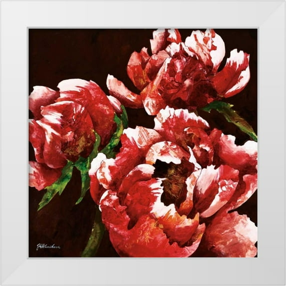 Kamikura, Joyce 12x12 White Modern Wood Framed Museum Art Print Titled - Glory Be To