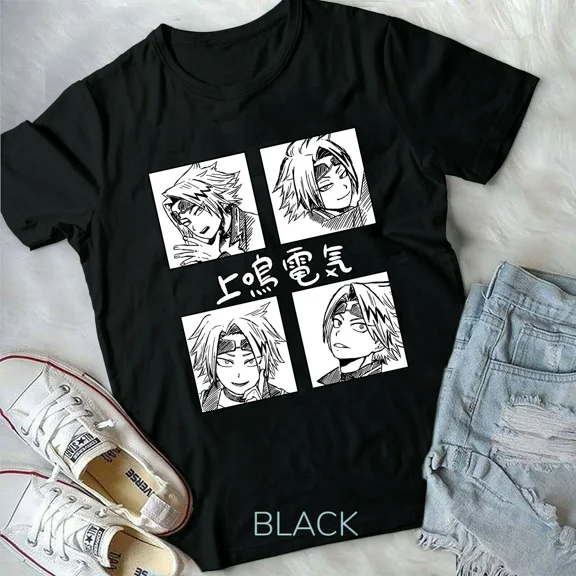 Kaminari ,Boku no Hero,Denki, Anime ,Manga,BNHA, Plus Ultra,new Unisex T-shirt