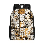 Kaminari Denki Anime Backpack Cartoon Travel Bags 3D Printed Casual Daypacks Multipurpose Backpacks