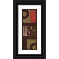 thumbnail image 1 of Kaminsky, Earl 7x14 Black Ornate Wood Framed with Double Matting Museum Art Print Titled - Mix n Match II, 1 of 4