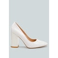 thumbnail image 1 of Kamira Patent Block Heeled Pumps, 1 of 11