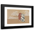 thumbnail image 1 of Kamisaka Sekka 24x17 Black Modern Framed Museum Art Print Titled - The Third Month (Yayoi) (1909-1910), 1 of 5