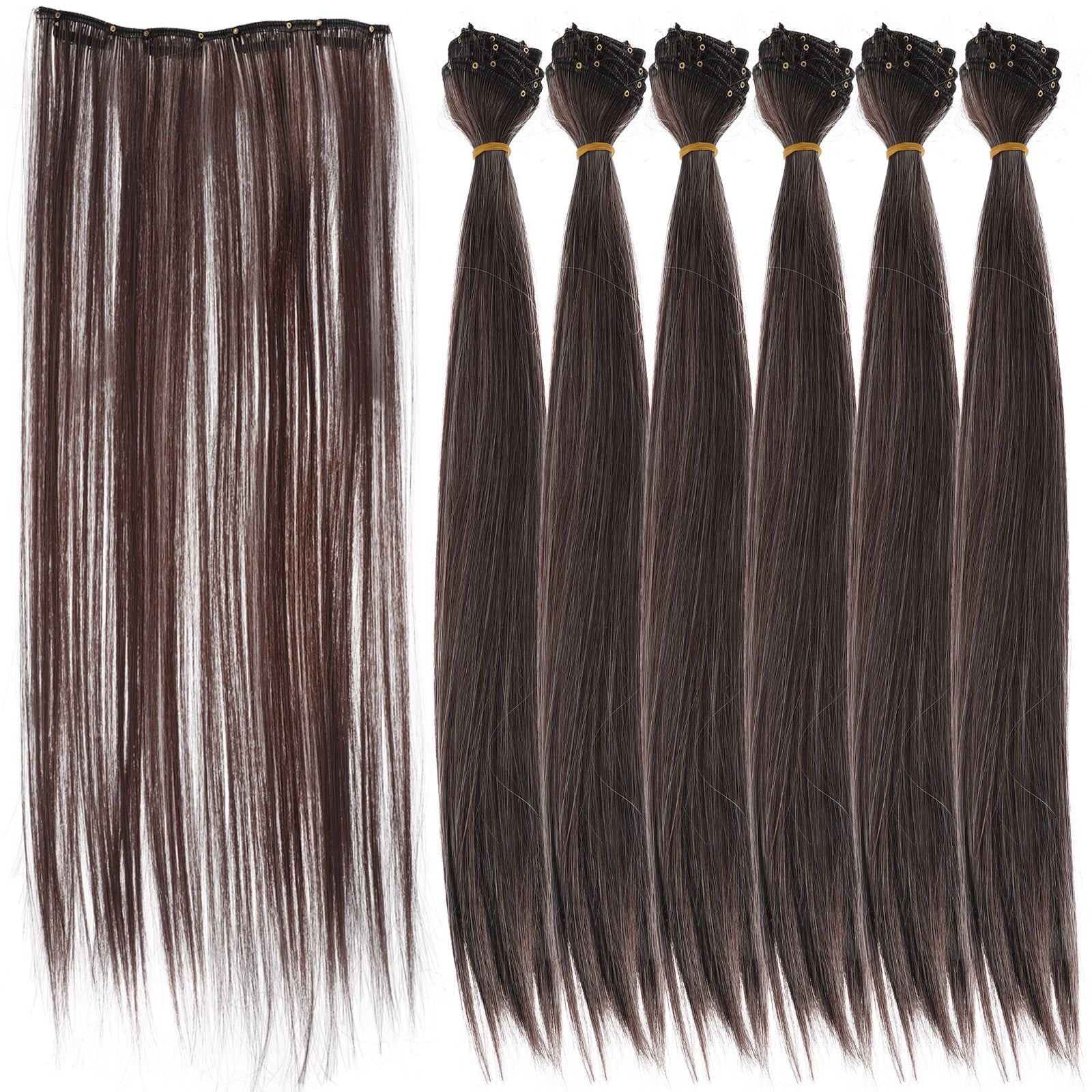 Kamiyah Wig Hair Women Wigs Extensions for Girl Straight Chemical Fiber