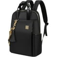 thumbnail image 1 of Kamlui Women's Waterproof Polyester 14"-16" Laptop Backpack, Black, 1 of 14
