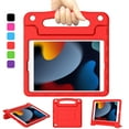 thumbnail image 1 of Kamon 10.2 Inch iPad Case for Kids 9th 8th 7th Generation Shockproof Tablet Cover with Handle Stand Case (Red), 1 of 7