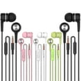 thumbnail image 1 of Kamon Wired Earbuds 5-Pack with Mic, Deep Bass, 3.5mm Jack(K2), 1 of 8