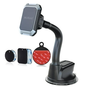Kamon Magnetic Car Phone Holder Mount, Windshield Dashboard Magnetic Suction Cup Phone Holder for Car, fit Most Smartphones & Mini Tablets M9