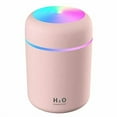 thumbnail image 1 of Kamon Mini Mist Humidifier USB, Colorful, Quiet, With Night Light for Car,Room, Office, Travel Pink Sand, 1 of 10
