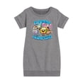 thumbnail image 1 of Kamp Koral - Happy Kampers - Toddler & Youth Girls Fleece Dress, 1 of 6