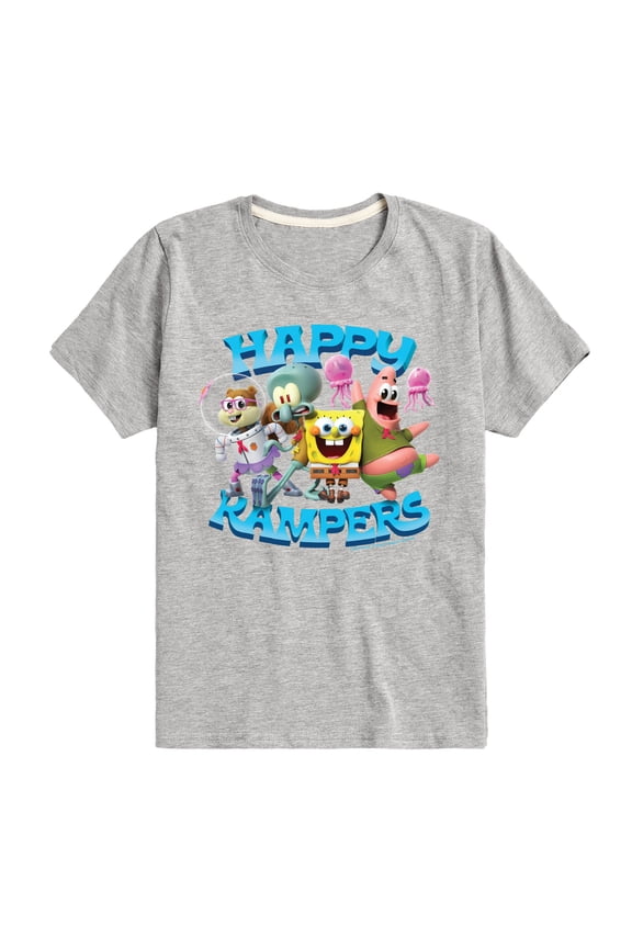 Kamp Koral - Happy Kampers - Toddler & Youth Short Sleeve Graphic T-Shirt