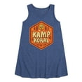 thumbnail image 1 of Kamp Koral - Kamp Koral Badge - Toddler & Youth Girls A-line Dress, 1 of 6