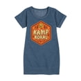 thumbnail image 1 of Kamp Koral - Kamp Koral Badge - Toddler & Youth Girls Fleece Dress, 1 of 6