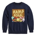 thumbnail image 1 of SpongeBob SquarePants - Kamp Koral Kamp Koral Group Graphic Long Sleeve Fleece Sweatshirt, 1 of 6