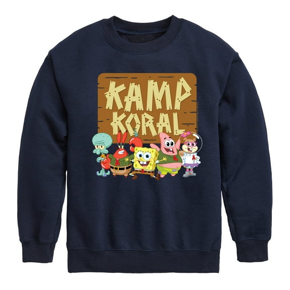 Kamp Koral - Kamp Koral Group - Toddler & Youth Crewneck Fleece Sweatshirt