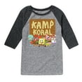 thumbnail image 1 of Kamp Koral - Kamp Koral Group - Toddler & Youth Raglan Graphic T-Shirt, 1 of 5