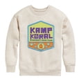 thumbnail image 1 of Kamp Koral - Kamp Koral Logo Badge - Toddler & Youth Crewneck Fleece Sweatshirt, 1 of 6