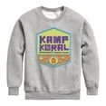 thumbnail image 1 of Kamp Koral - Kamp Koral Logo Badge - Toddler & Youth Crewneck Fleece Sweatshirt, 1 of 6